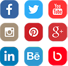 social media icons Social Media Icons