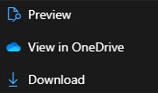 Outlook attachment options