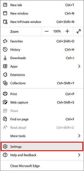 Firefox Dropdown Menu