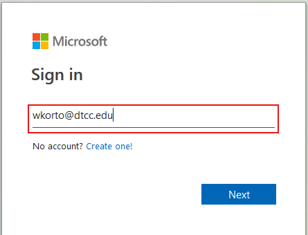 Sign In Email